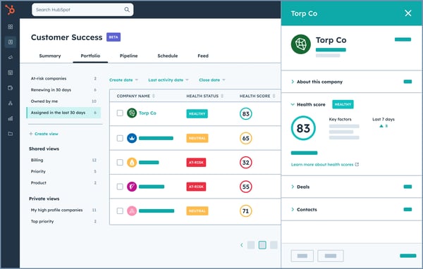 Customer Success Workspace
