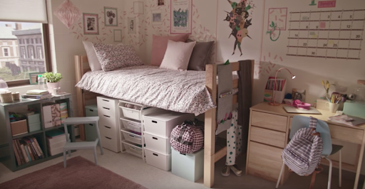 IKEA dorm room ASMR Commercial video